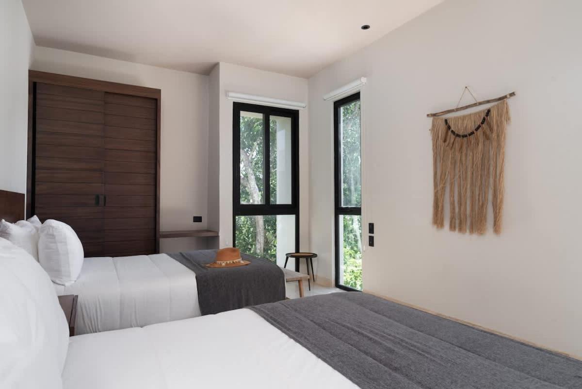 Luxury 3br In A Gated Community Large Pool * Tulum