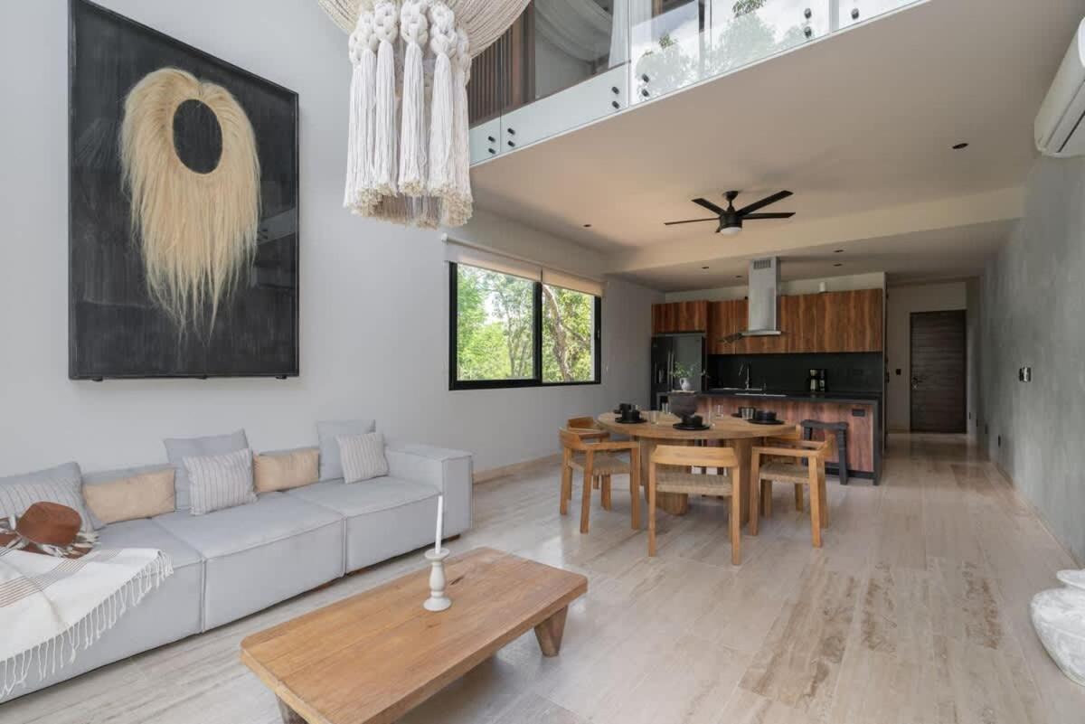 Luxury 3br In A Gated Community Large Pool * Tulum